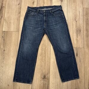 Levi's 559 Relaxed Straight Leg Jeans Men's 38 x 30 Blue‎ Denim Pants #842